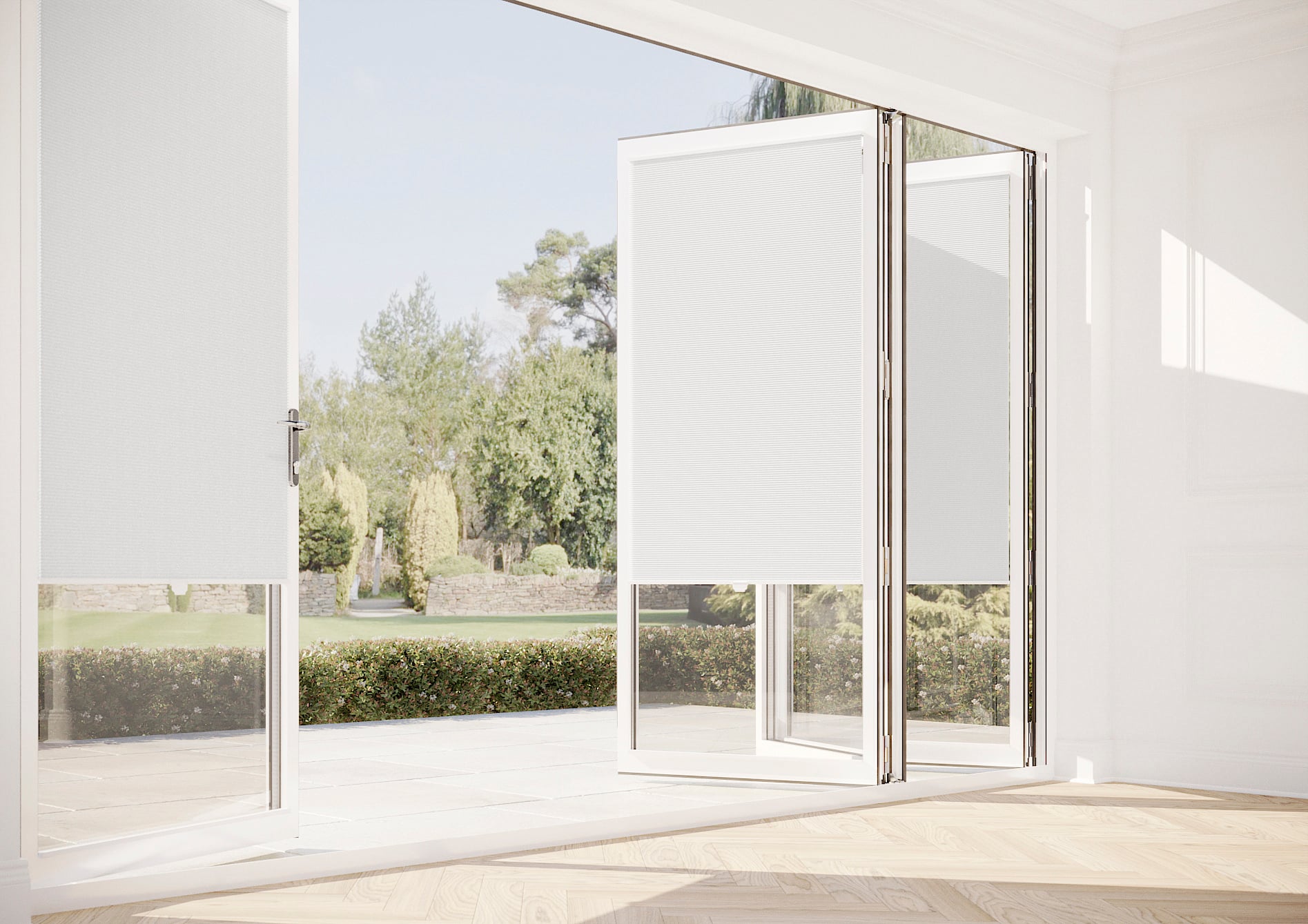 Halo, Snow White - Stick Fit Slim Honeycomb Blind - Image 9